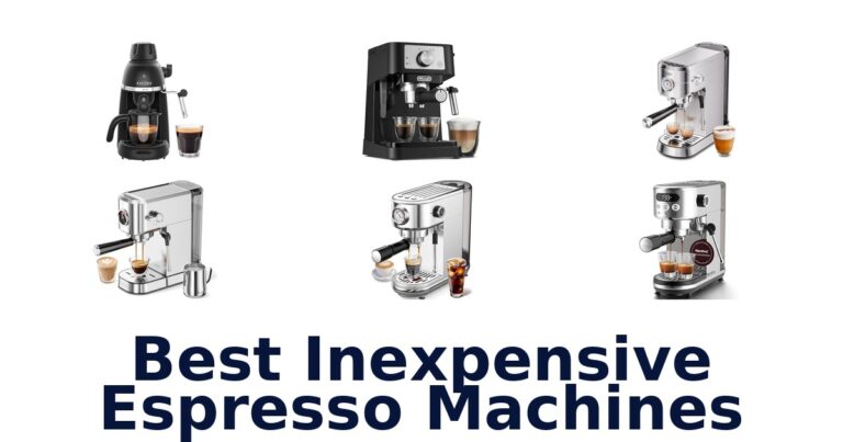 best inexpensive espresso machines