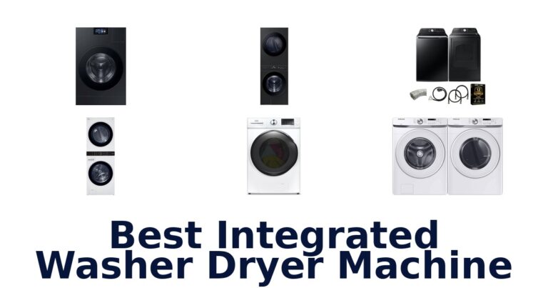 best integrated washer dryer machine