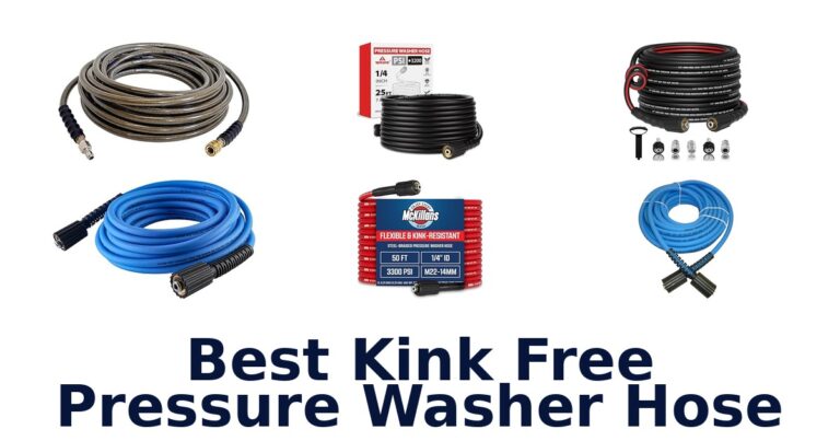 Best Kink-Free Pressure Washer Hoses: Top 10 Picks best kink free pressure washer hose