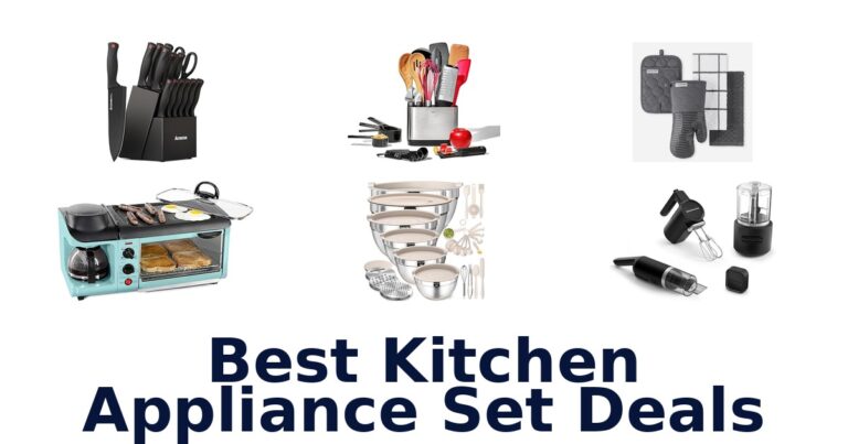 Best Kitchen Appliance Set Deals: Top 10 Picks best kitchen appliance set deals