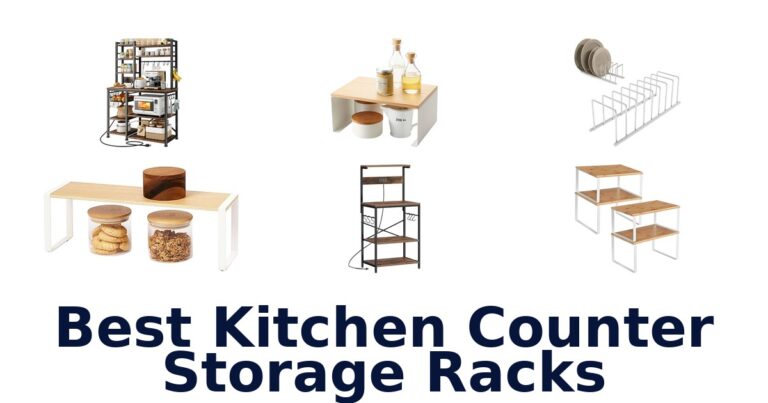 best kitchen counter storage racks