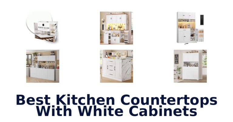 best kitchen countertops with white cabinets