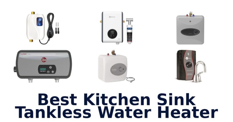 best kitchen sink tankless water heater