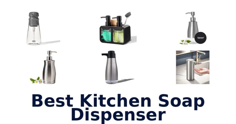 best kitchen soap dispenser