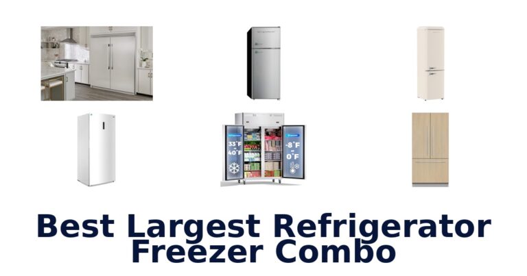 best largest refrigerator freezer combo