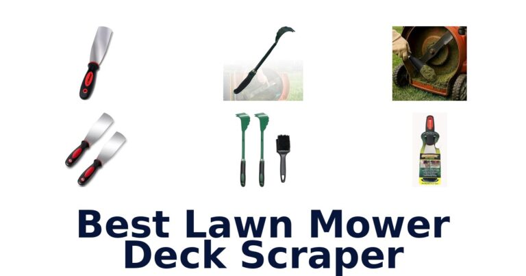 best lawn mower deck scraper