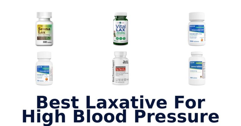 best laxative for high blood pressure