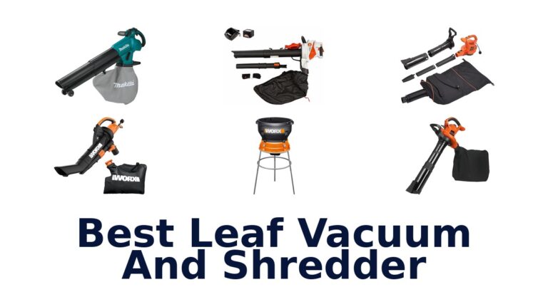 best leaf vacuum and shredder