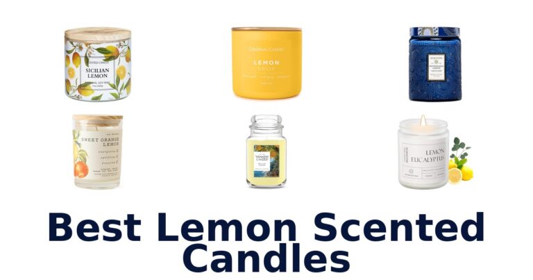 best lemon scented candles