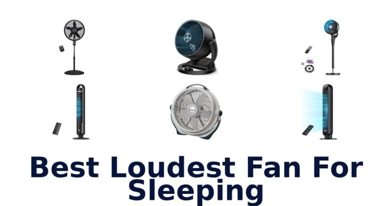 Best Loudest Fans for Sleeping: Top 10 Picks best loudest fan for sleeping