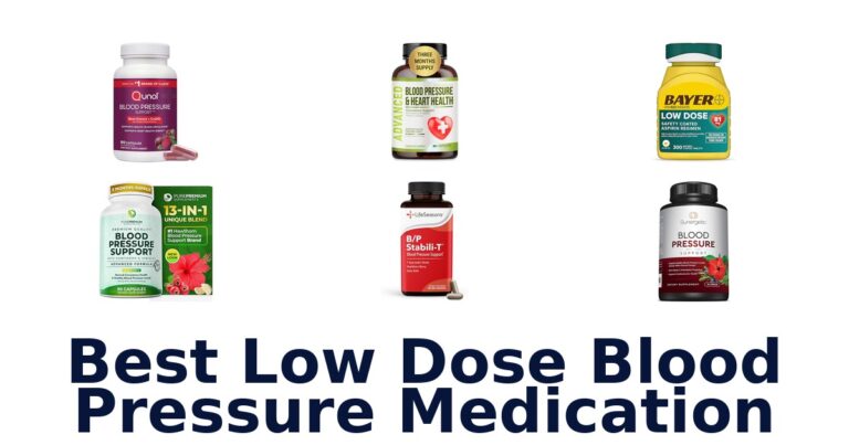 Best Low Dose BP Meds: Top 10 Picks best low dose blood pressure medication