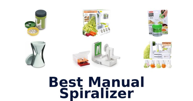 BEST Manual Spiralizers: Top 10 Picks best manual spiralizer