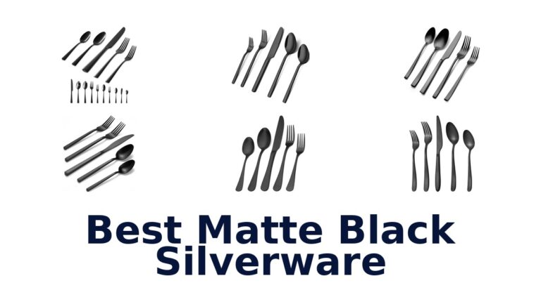 best matte black silverware