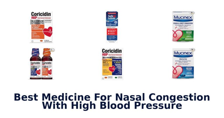 best medicine for nasal congestion with high blood pressure
