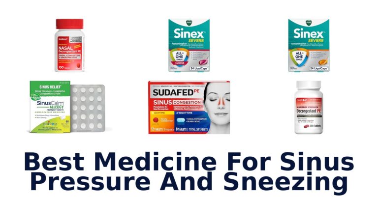 BEST Medicine for Sinus Pressure & Sneezing 2026 best medicine for sinus pressure and sneezing
