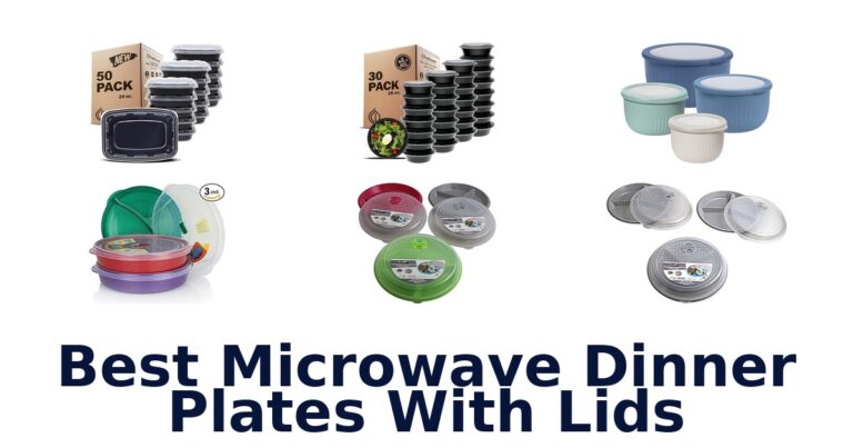 Best Microwave Dinner Plates w/ Lids: Top 10 Picks! best microwave dinner plates with lids