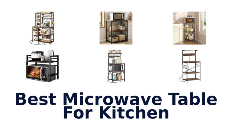 best microwave table for kitchen