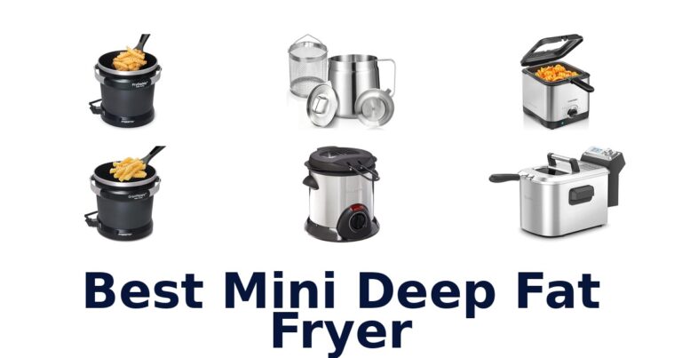 BEST Mini Deep Fryers: Top 10 Picks for Crispy Goodness best mini deep fat fryer