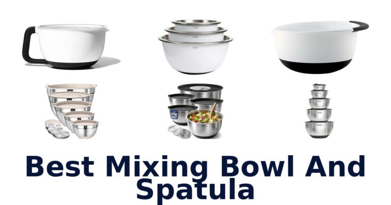 best mixing bowl and spatula