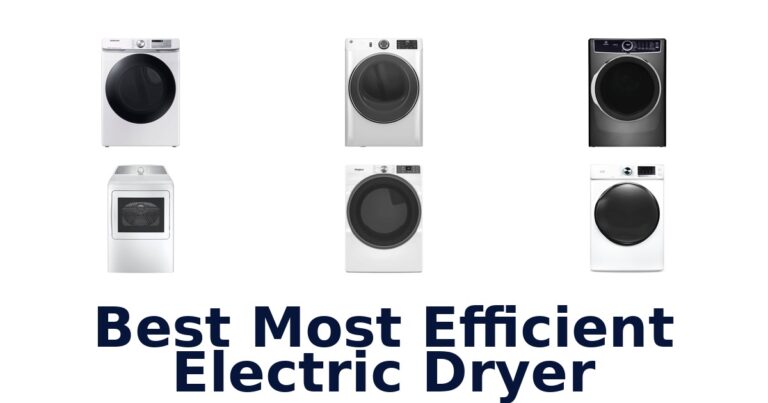 Best Most Efficient Electric Dryers: Top 10 Picks best most efficient electric dryer