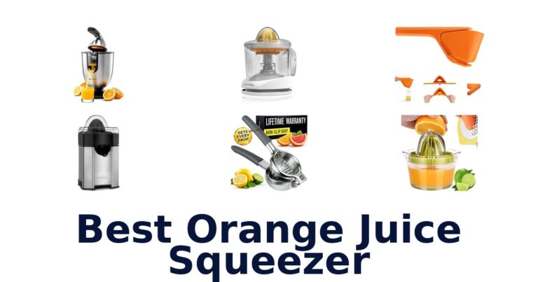 best orange juice squeezer