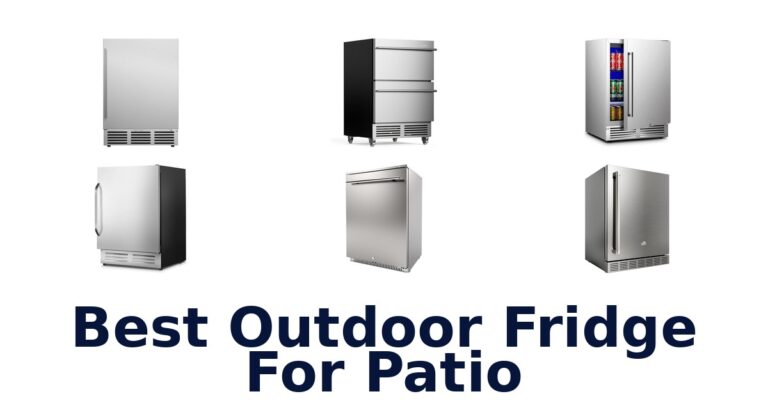 best outdoor fridge for patio