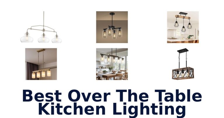 best over the table kitchen lighting