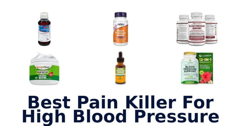 best pain killer for high blood pressure