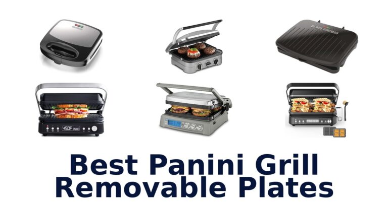 best panini grill removable plates