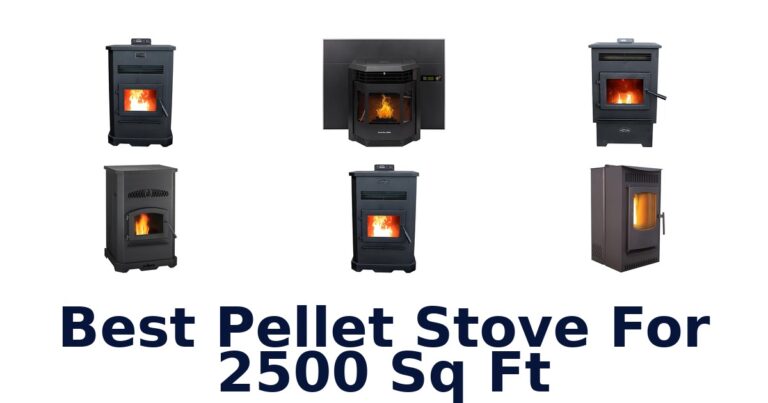 best pellet stove for 2500 sq ft