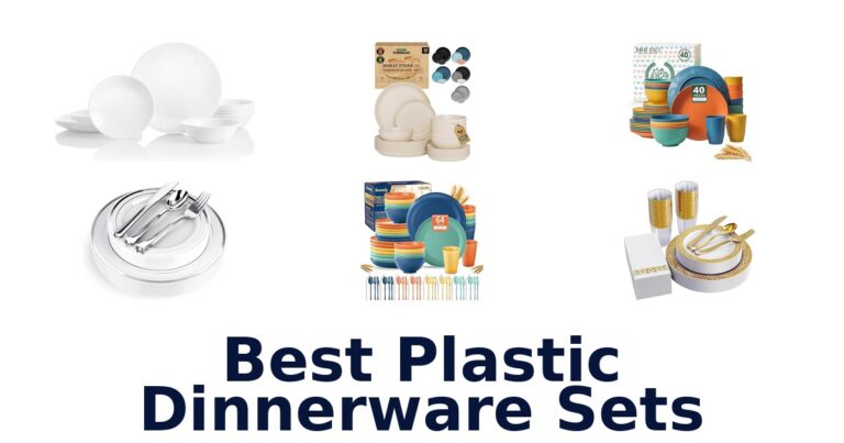 Best Plastic Dinnerware Sets: Top 10 Picks best plastic dinnerware sets
