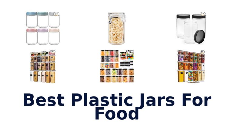 best plastic jars for food