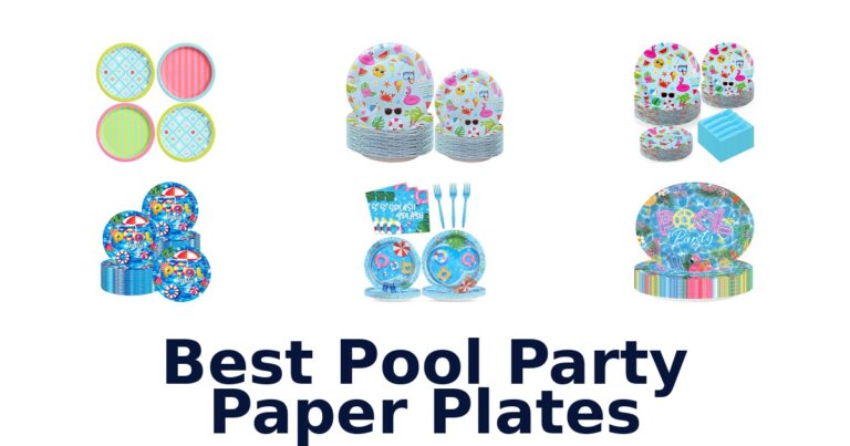 best pool party paper plates