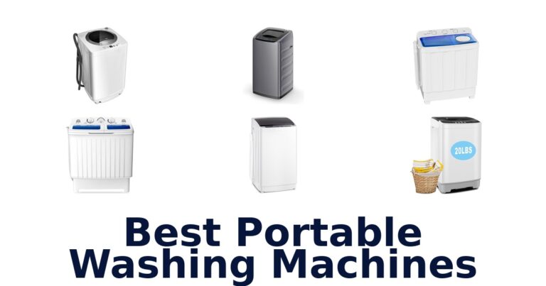 Best Portable Washing Machines: Top 10 Picks for Clean Clothes best portable washing machines