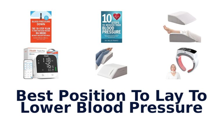 best position to lay to lower blood pressure