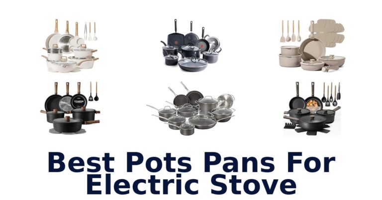 best pots pans for electric stove