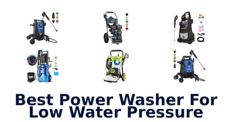 Best Power Washers for Low Water Pressure | Top 10 Picks best power washer for low water pressure
