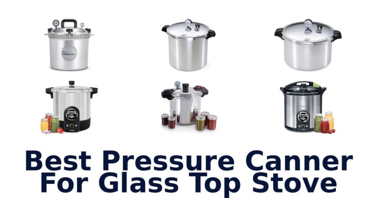 best pressure canner for glass top stove