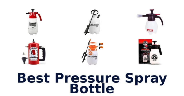 Best Pressure Spray Bottles: Top 10 Picks best pressure spray bottle