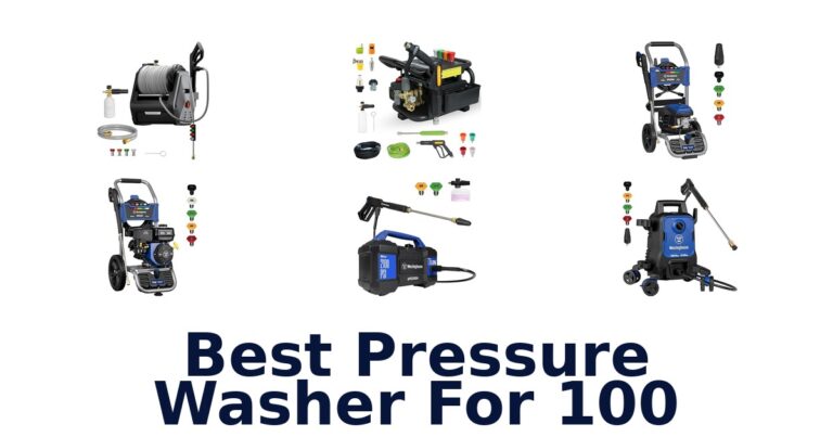 Best 10 Pressure Washers Under $100: Top Picks best pressure washer for 100