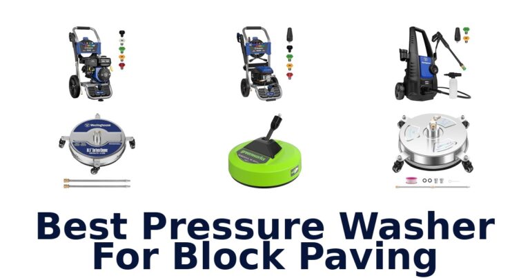 Best Pressure Washers for Block Paving: Top 10 Picks best pressure washer for block paving