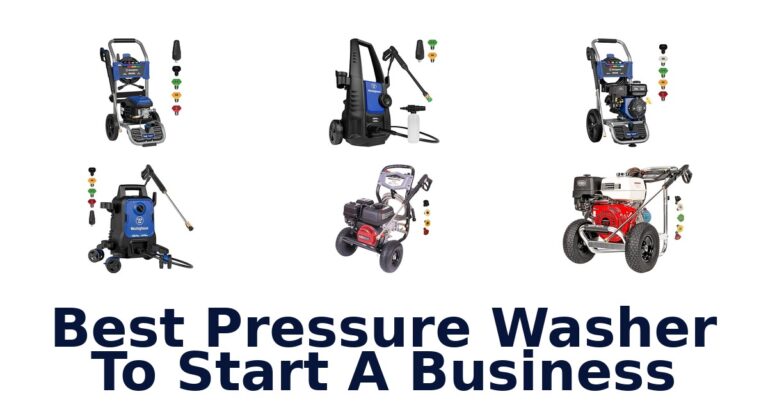 Best Pressure Washer for Business: Top 10 Picks best pressure washer to start a business