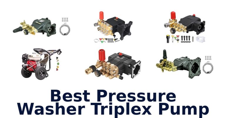 best pressure washer triplex pump