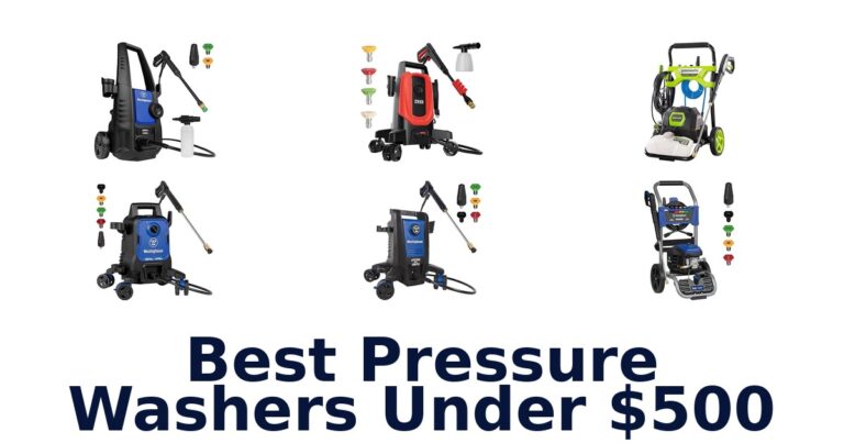 best pressure washers under $500