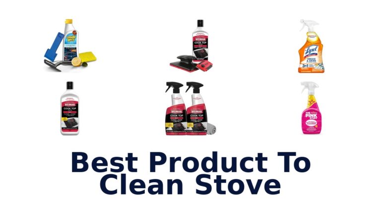 best product to clean stove