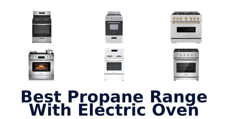 best propane range with electric oven