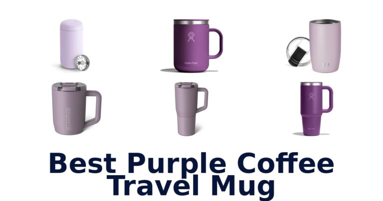 best purple coffee travel mug