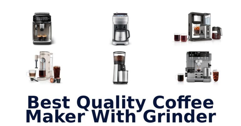 Best Coffee Makers with Grinders: Top 10 Picks best quality coffee maker with grinder