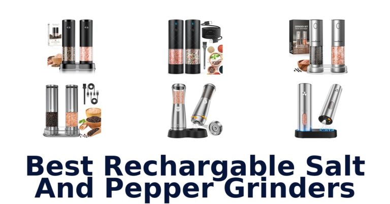 best rechargable salt and pepper grinders