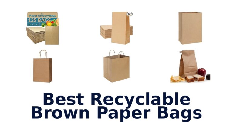 best recyclable brown paper bags